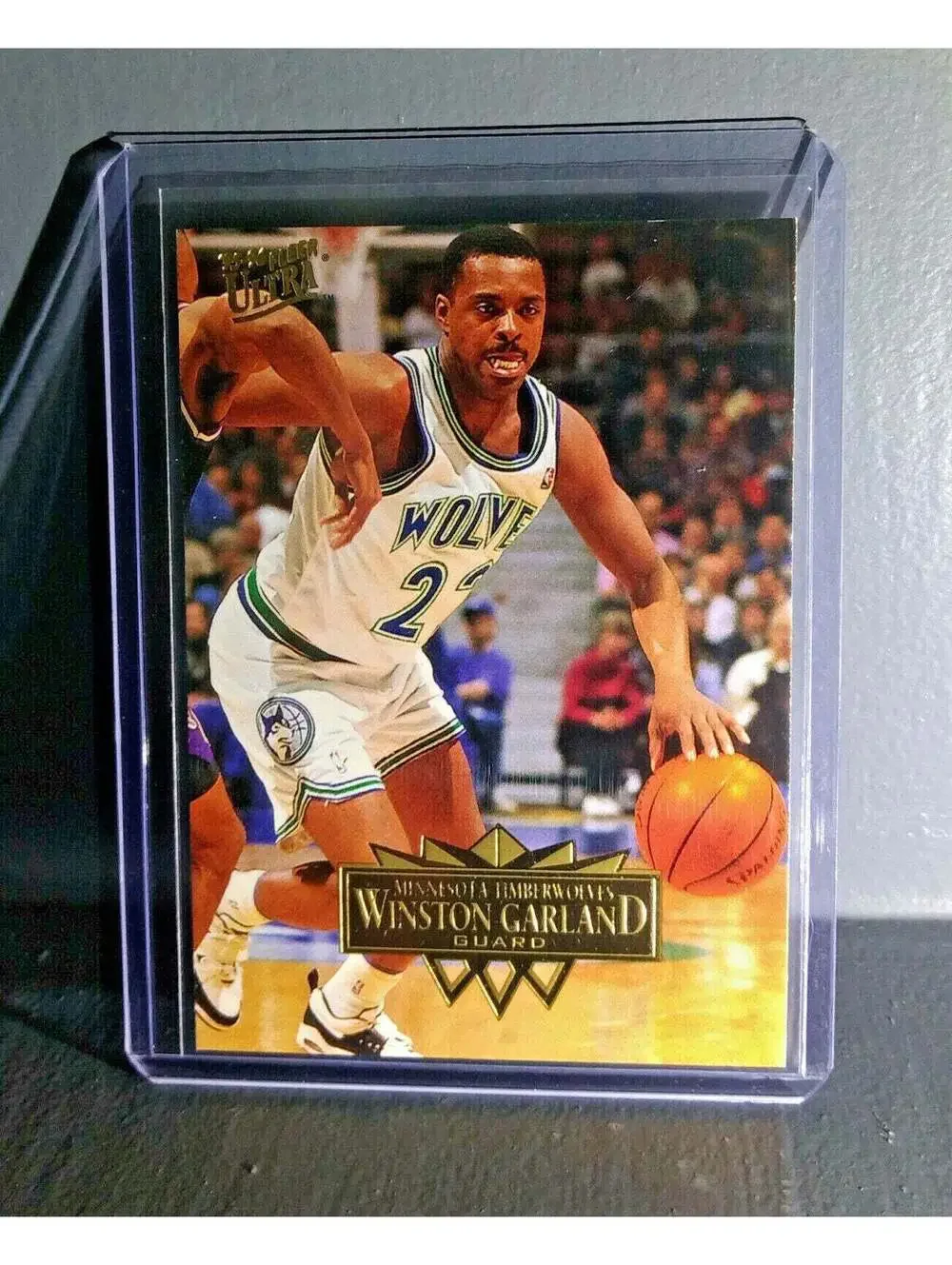 1995-96 Winston Garland Fleer Ultra #105 Basketball Card
